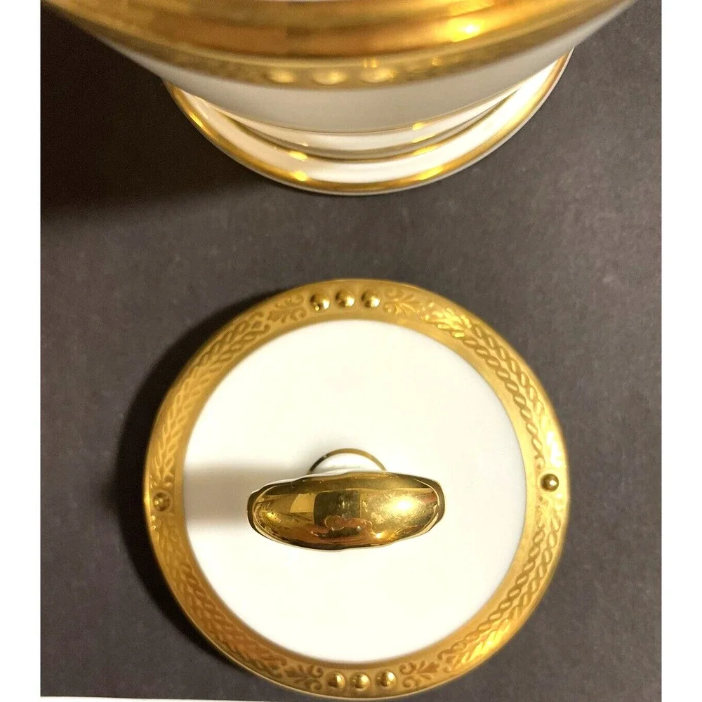 Noritake 4802 Chatelaine‎ Gold Bone China Sugar Bowl Replacement Vintage